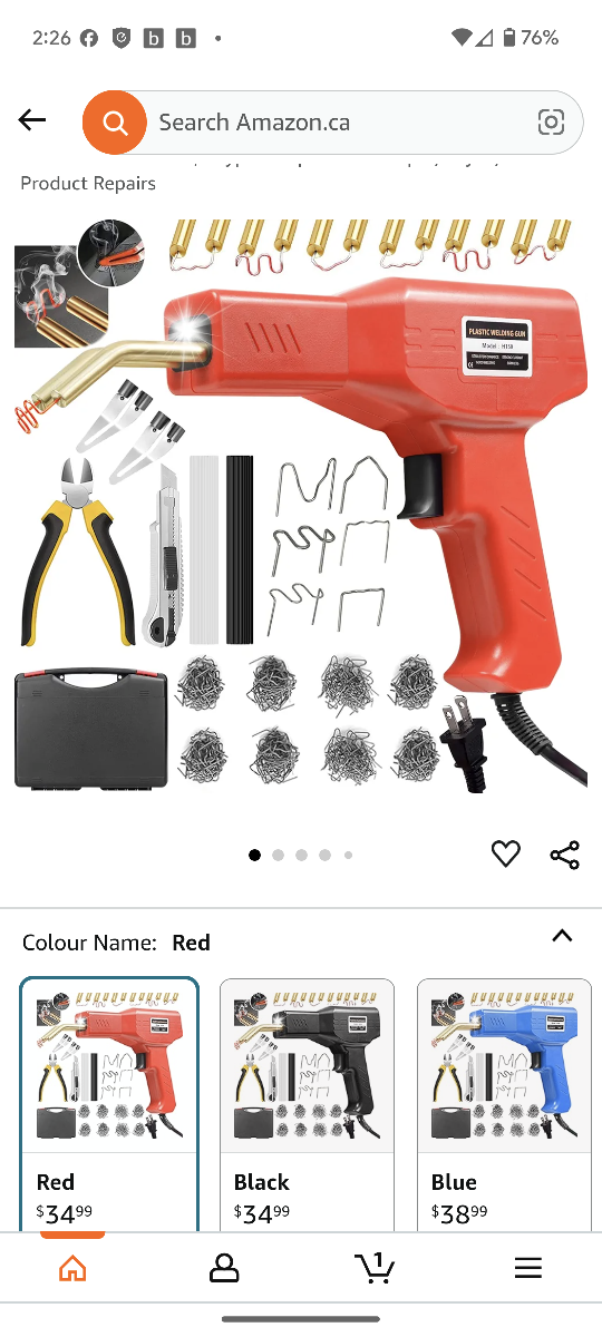 Plastic Welding Gun Kit