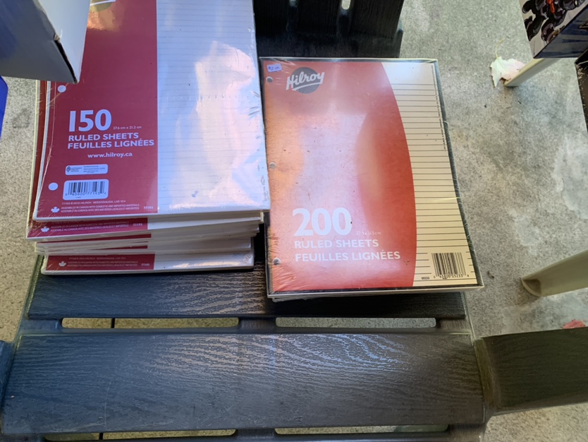 Hilroy Ruled Paper
