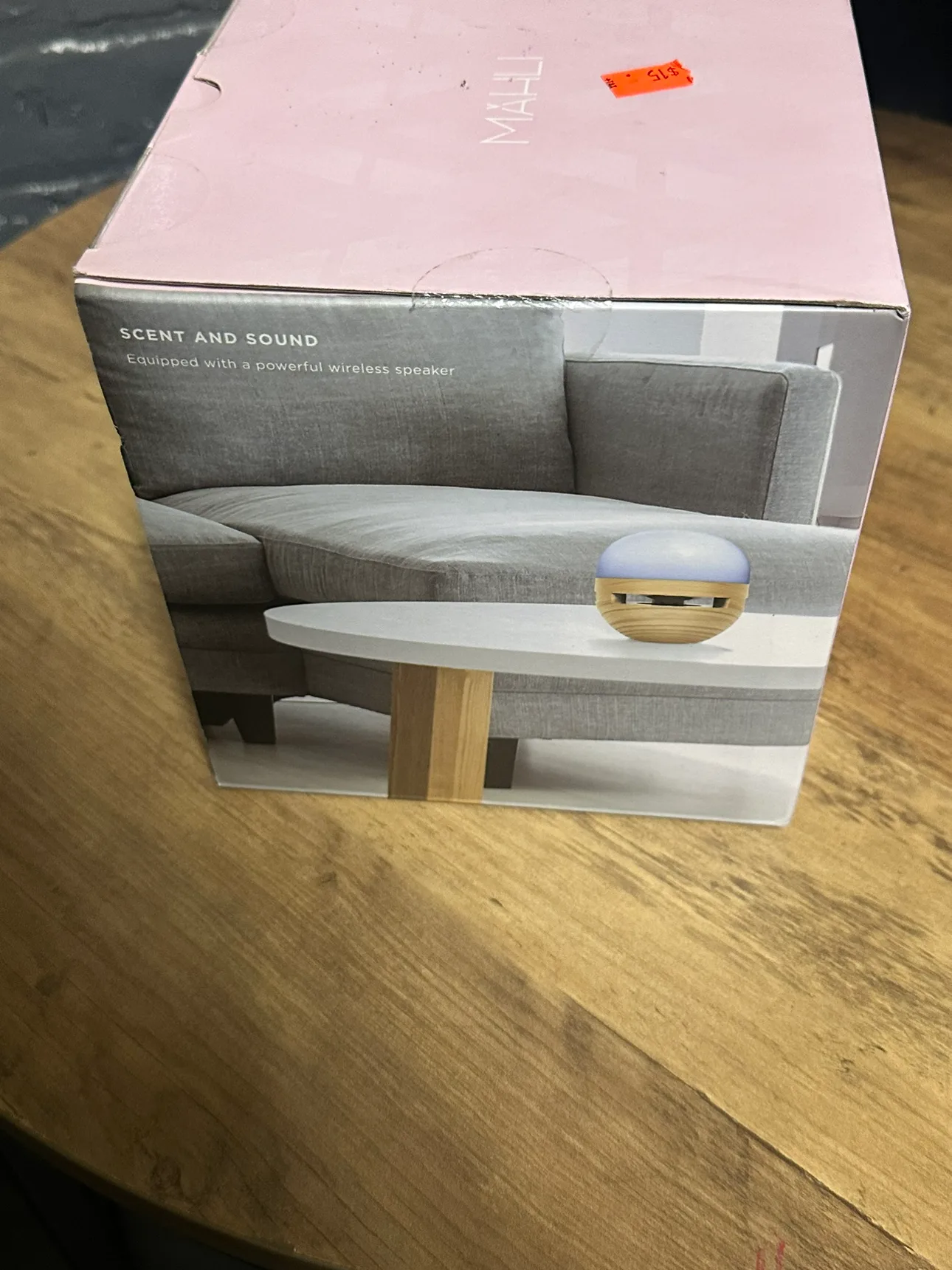 Mahli Diffuser Speaker with Reactive Lights image indicator(3)