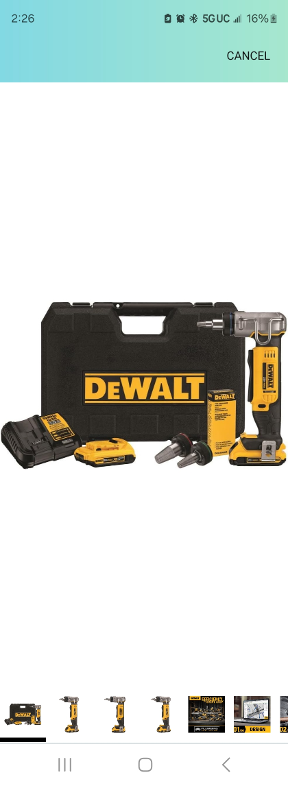 DEWALT 20V MAX* PEX - photo 5
