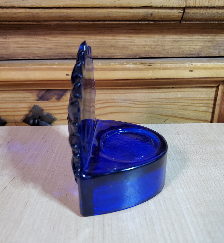 Cobalt Blue Candle Holder - photo 3