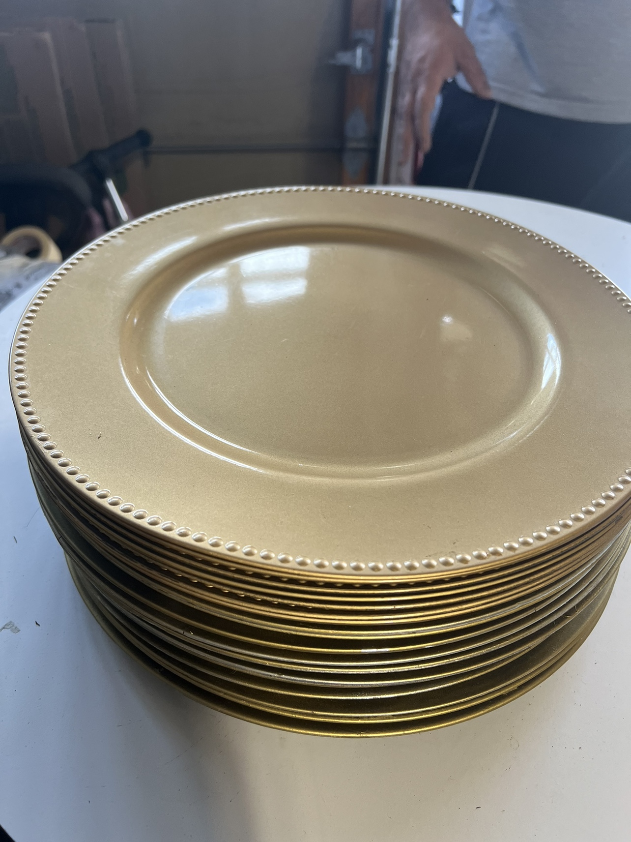 Gold Charger Plates