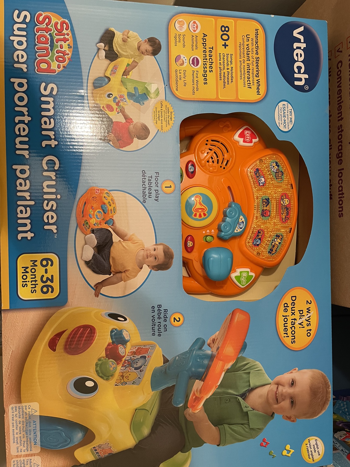VTech Sit-to-Stand Smart Cruiser