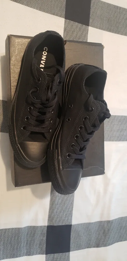 Converse All Star Black Low Top Sneakers image indicator(2)