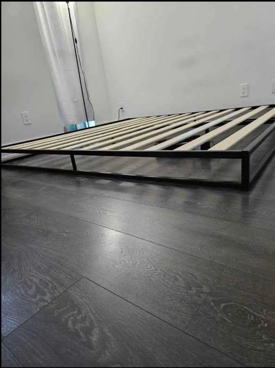 zinus 6 inch metal and wooden bed frame