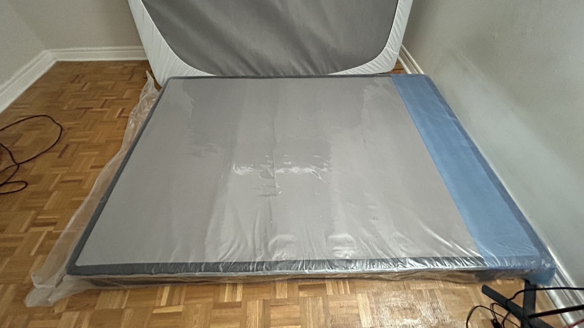 Double Size Mattress + Box Spring + mattress protector