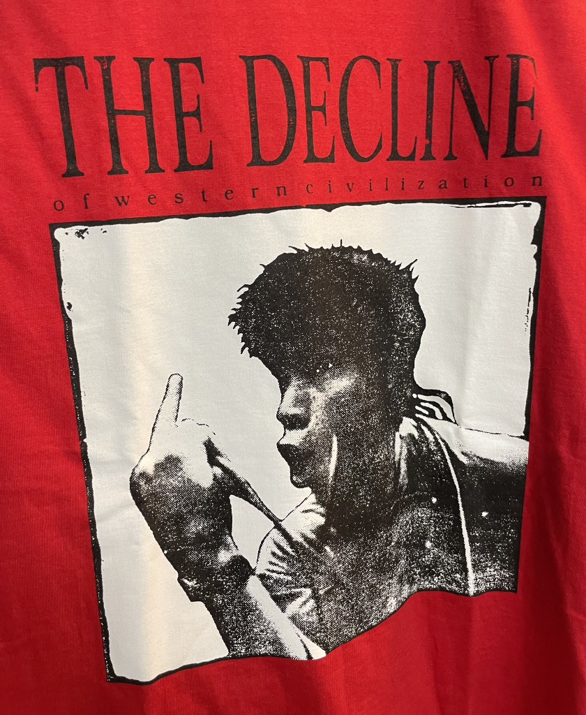 Supreme The Decline of Western Civilization T-Shirt Size Med - photo 5