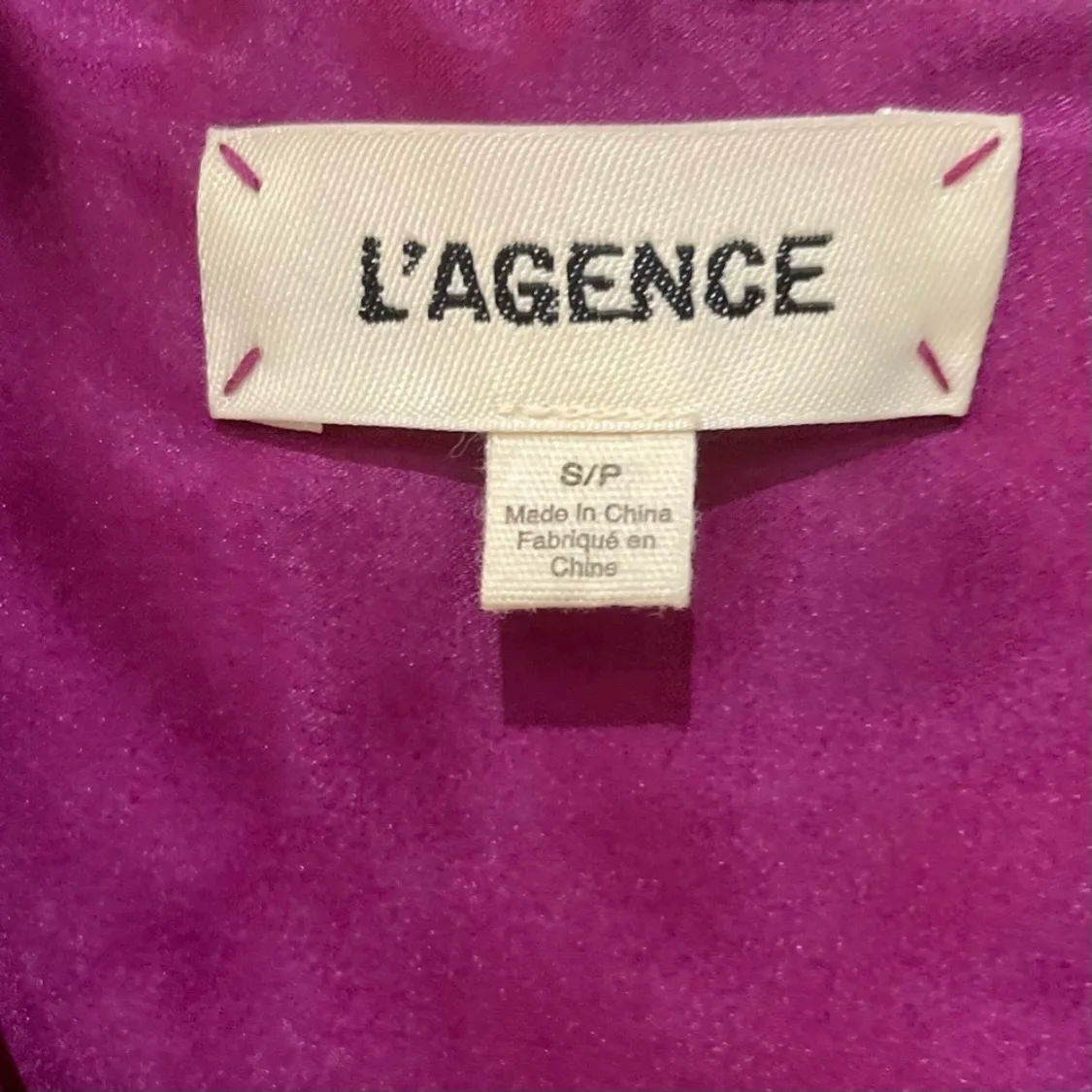 L'AGENCE Women's Silk Blouse image indicator(5)