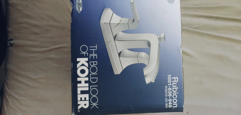 Kohler Rubicon 4" centerset bathroom faucey - photo 2