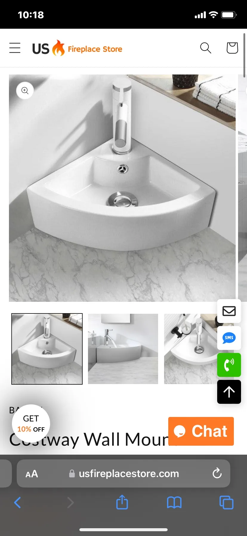 Brand New Corner Sink image indicator(2)