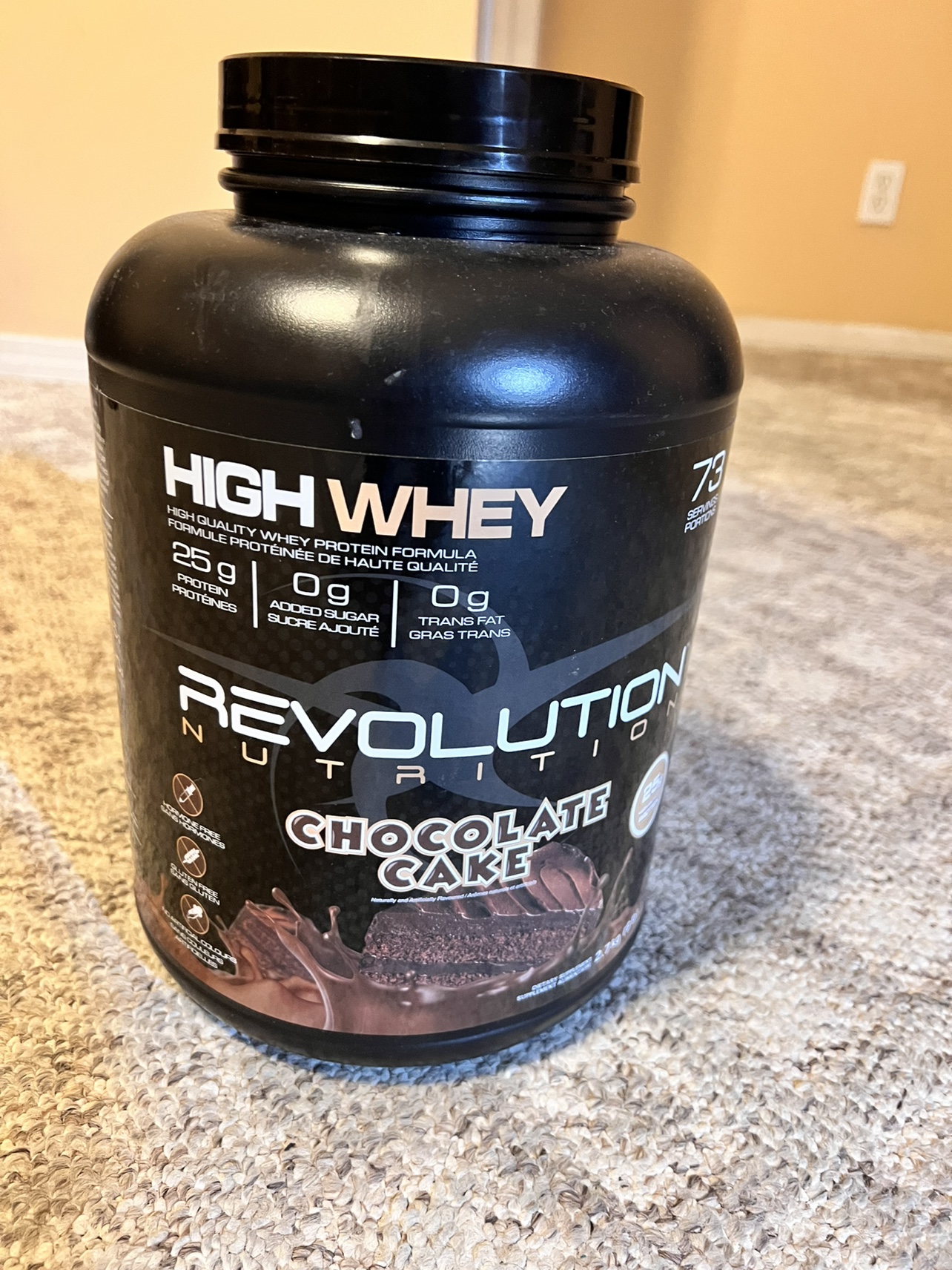 Revolution Nutrition High Whey Protein Chocolate Cake