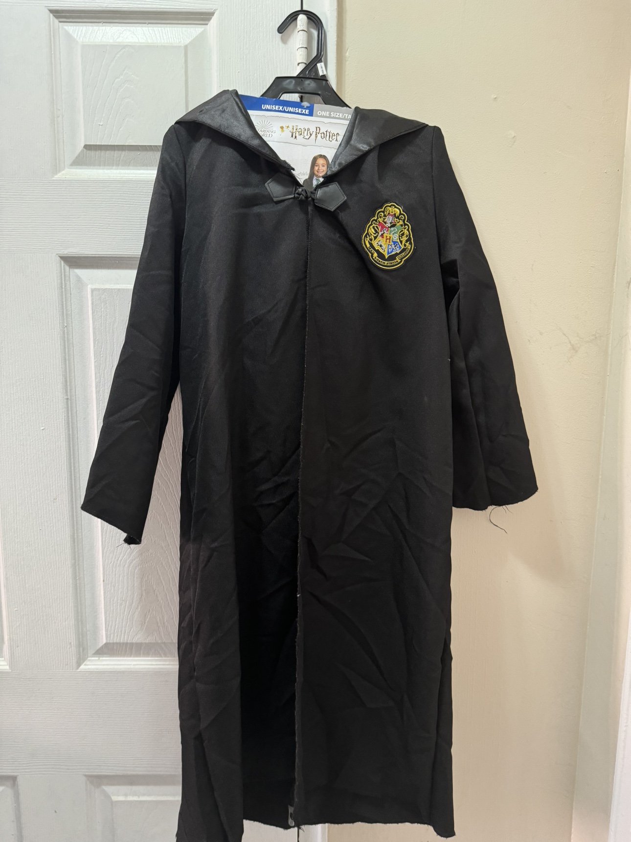 Harry Potter Robe Costume with BROOM - One Size - photo 4