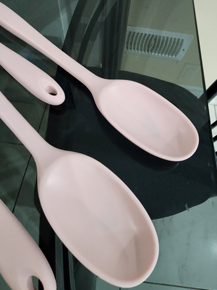 Pink Silicone Kitchen Utensil Set - photo 3