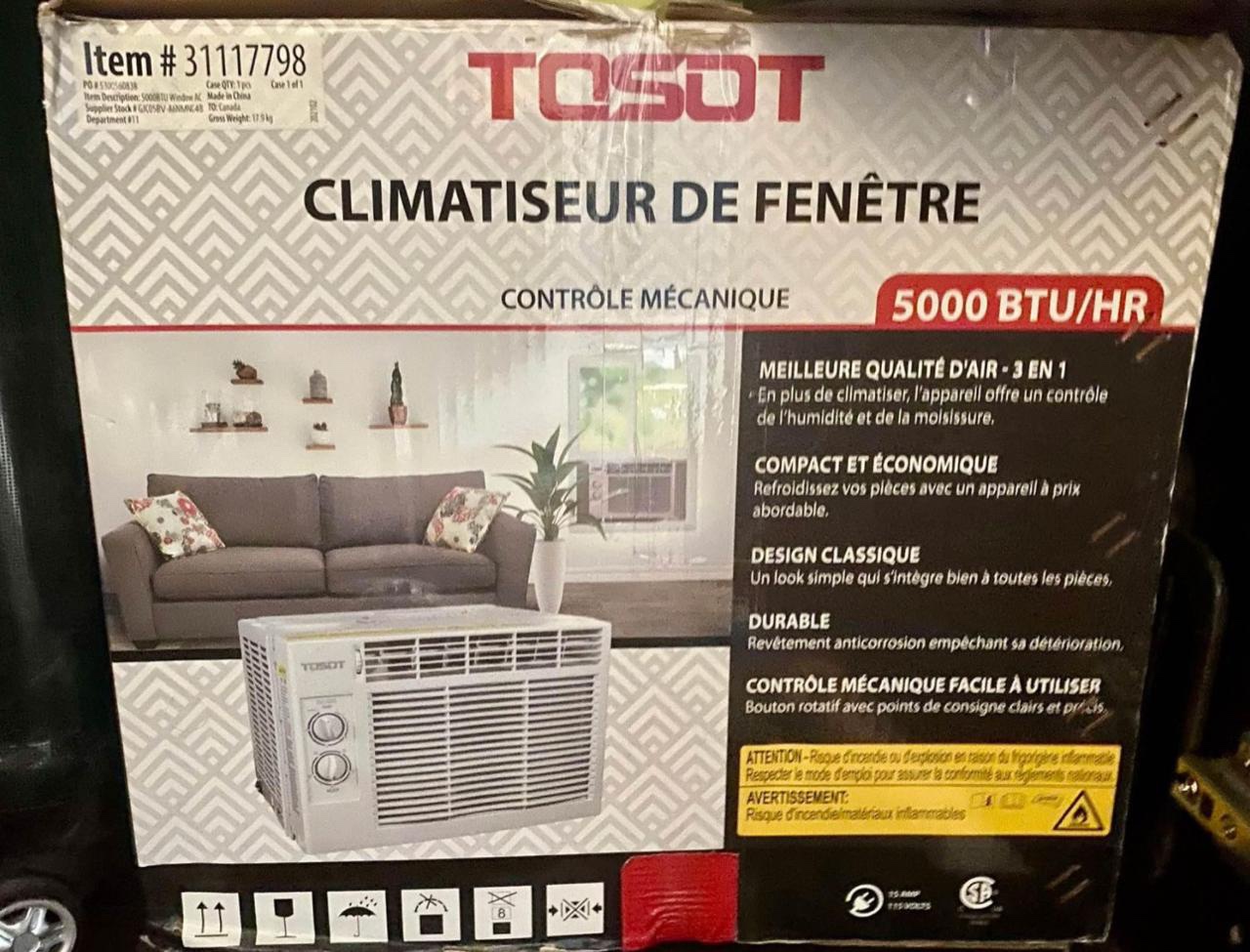Tosot Window Air Conditioner - photo 2