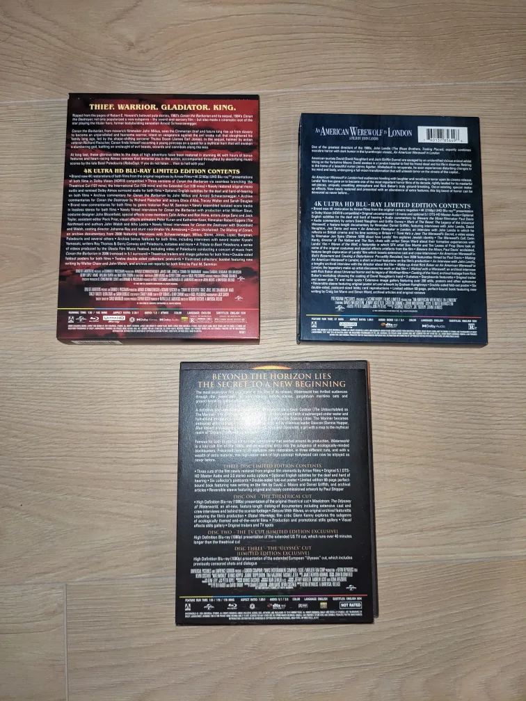 3 Movie Collection - Arrow Video - Limited edition OOP image indicator(3)