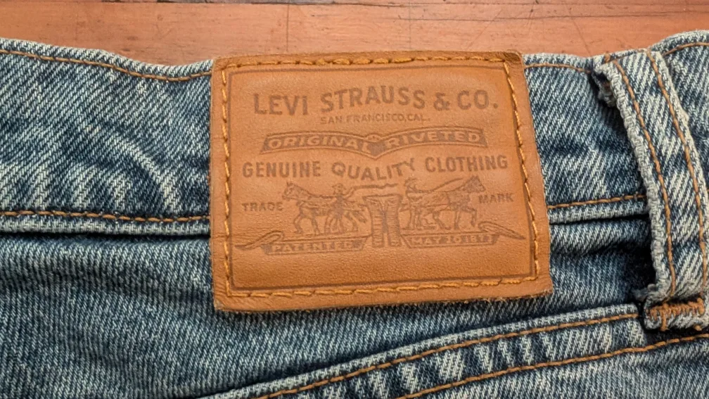 Levi's Straight Fit Wedgie Jeans Size 29 image indicator(4)
