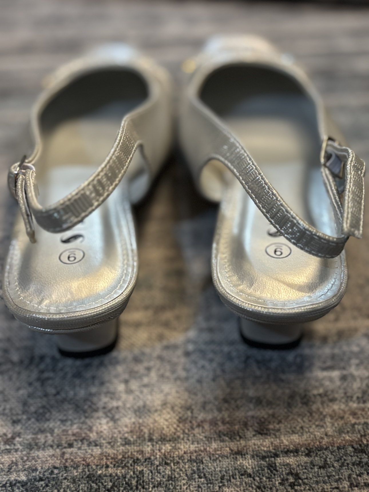 Silver Slingback Shoes - photo 3