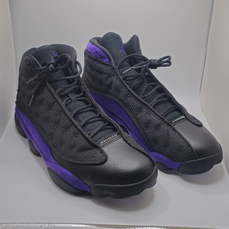 Air Jordan 13 Retro Black Court Purple Size 12 - photo 2
