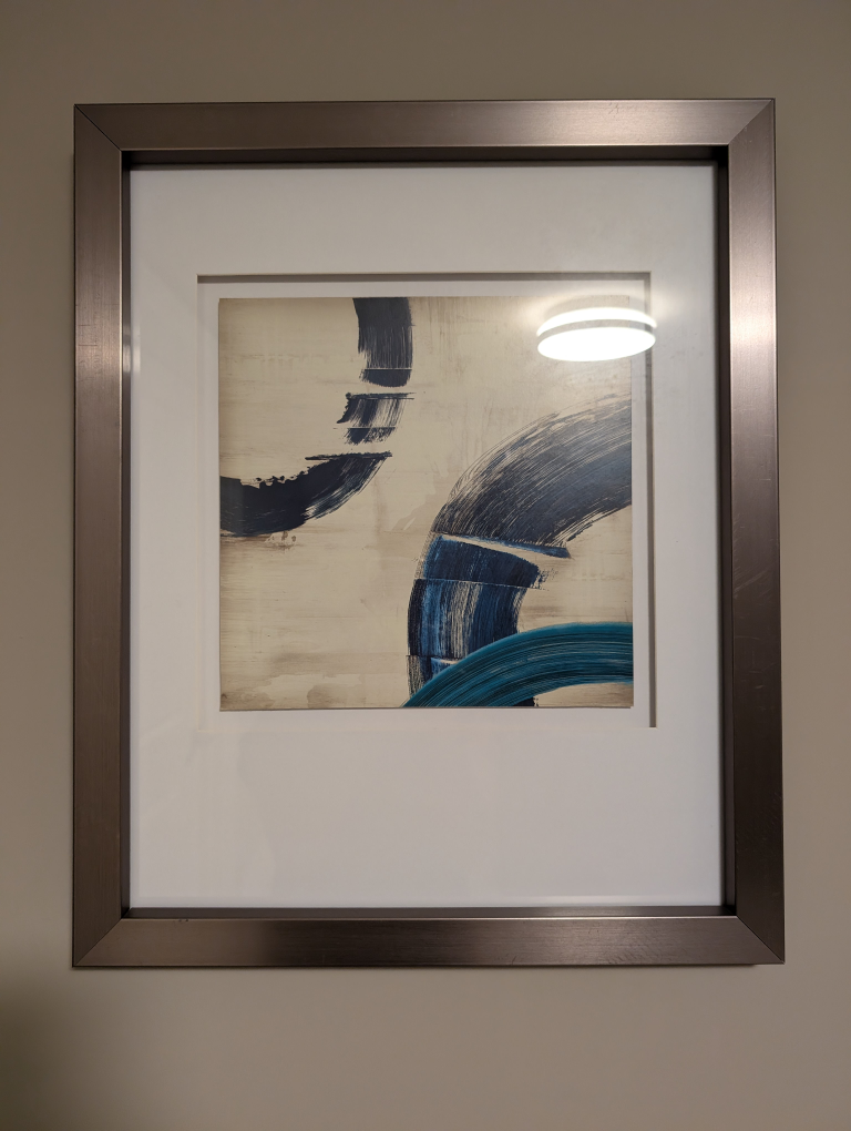 Framed Art Work - 18" x 22"