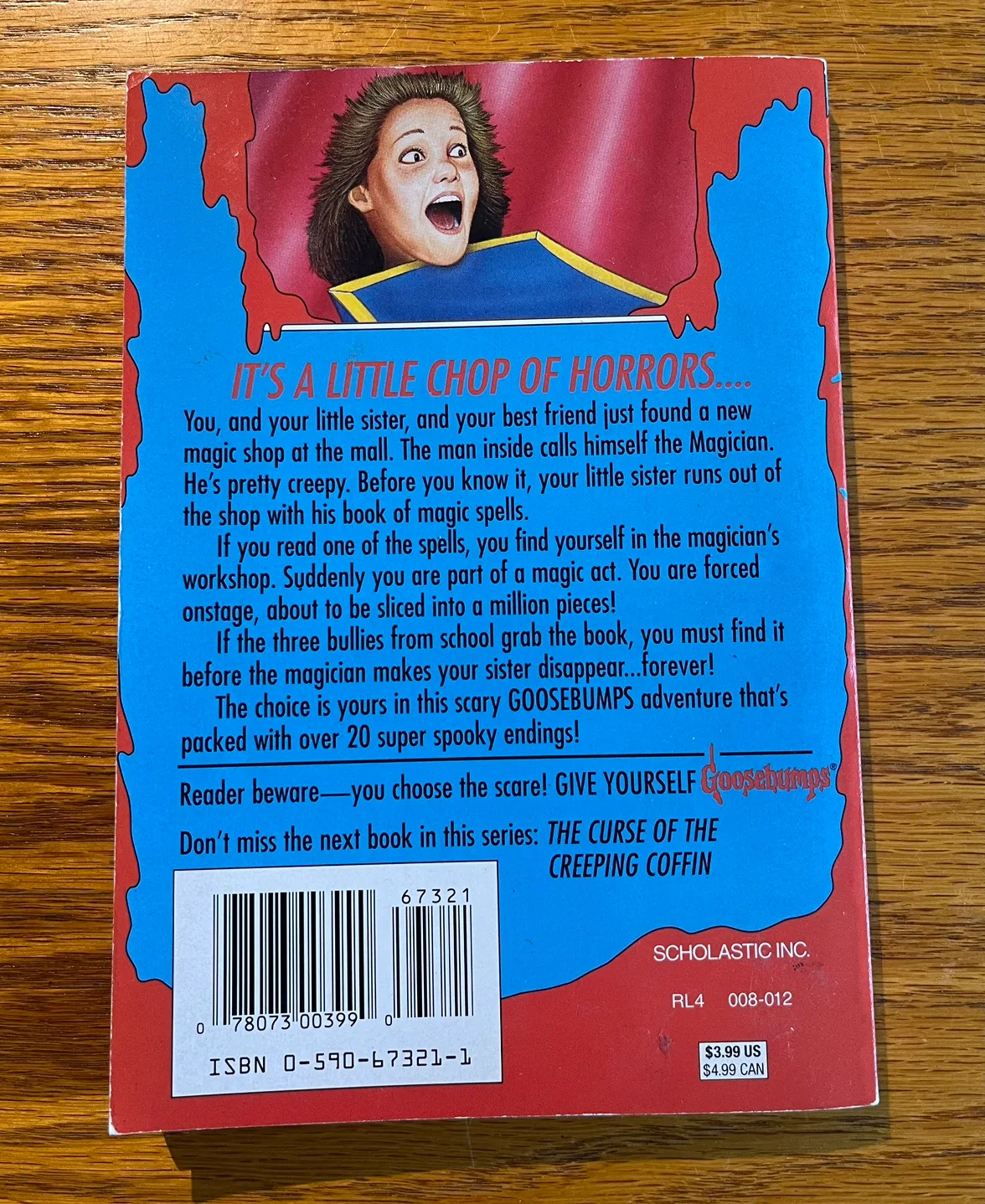 Goosebumps Under The Magician's Spell Book image indicator(2)