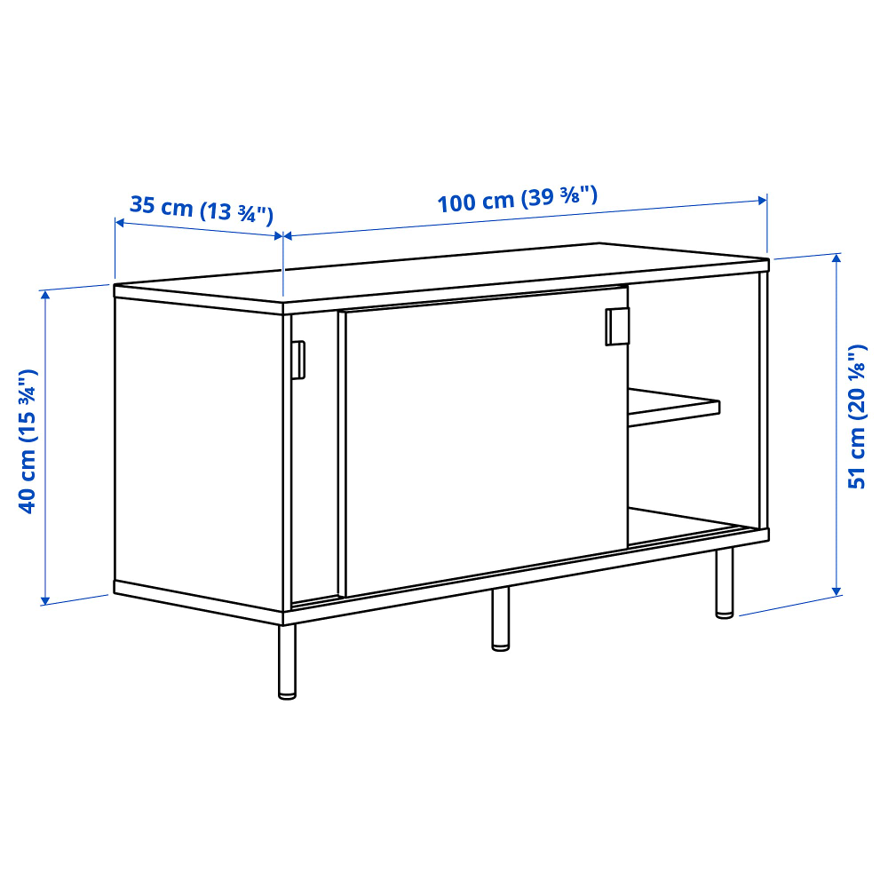 cabinet with sliding door - photo 2