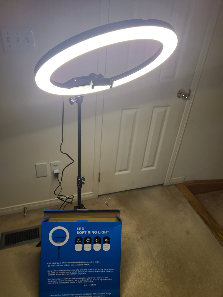 new 18" large LED Ring Light with Stand