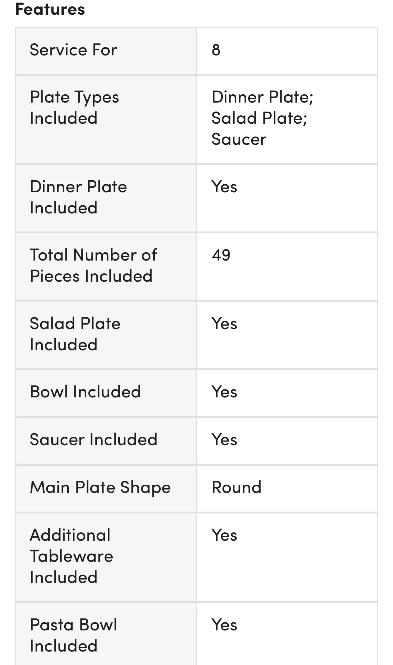 Gold Greek Key Dinnerware Set 49 pieces made German image indicator(8)