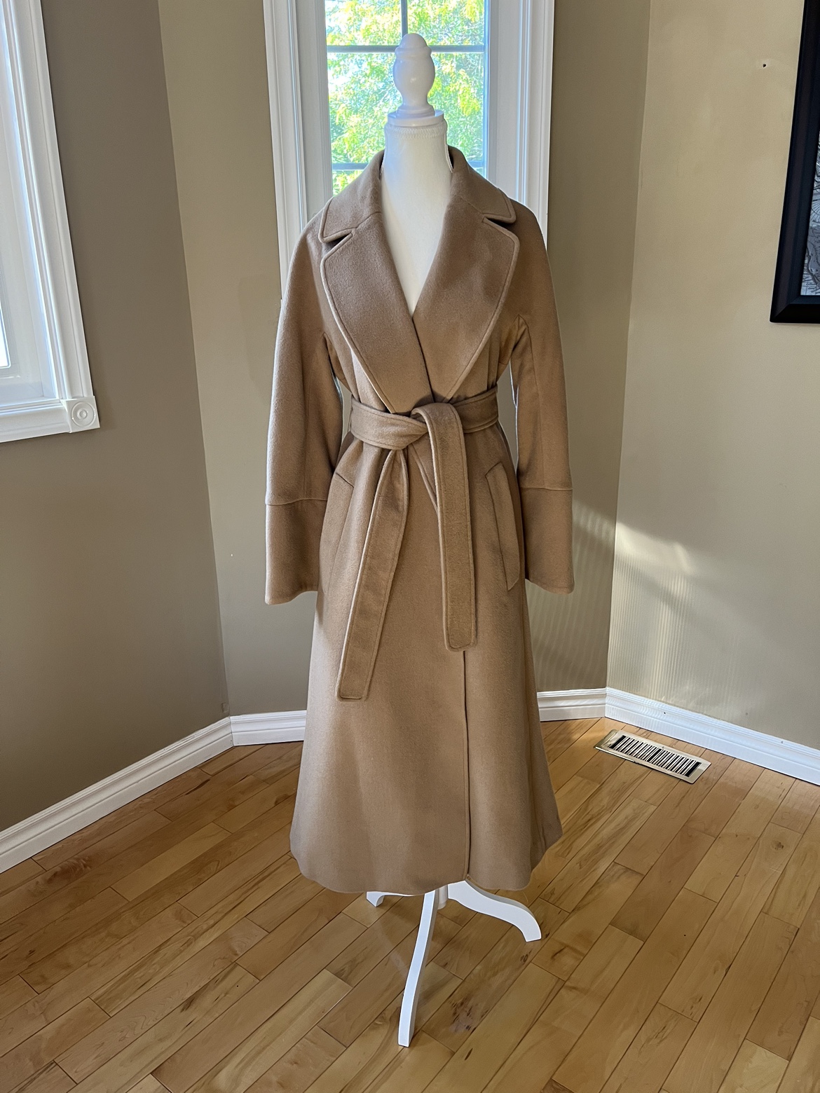 Lemonwood Wool and Cashmere Coat