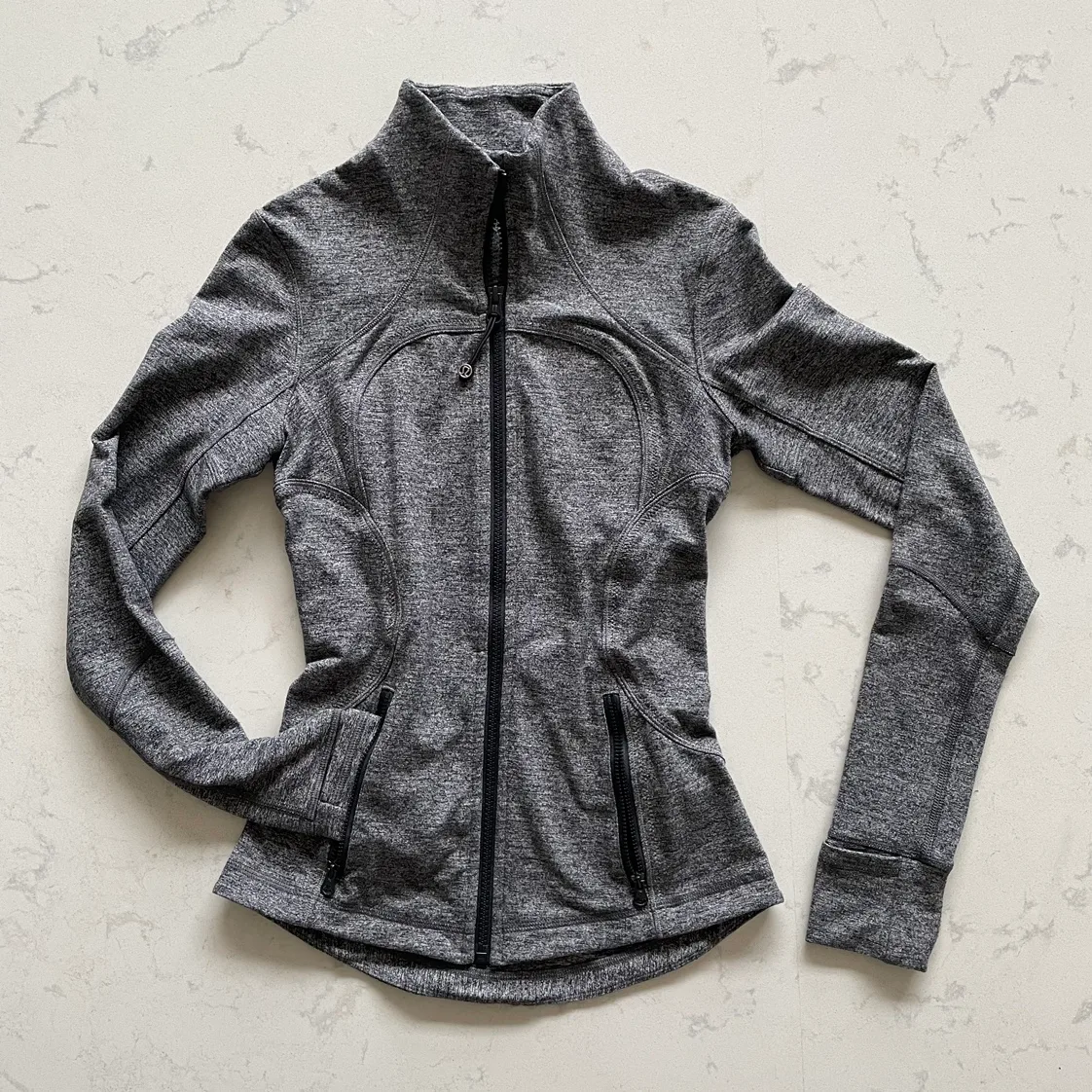 Like new, Lululemon Define Jacket, size 2, grey thumbnail