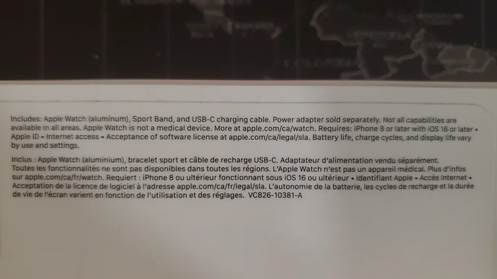 Apple Watch Series 8 45mm Silver Aluminum Case White Sport Band image indicator(4)