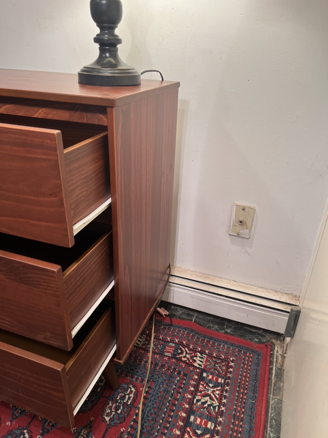 Mid-Century Cherry 6 Drawers Dresser - photo 4