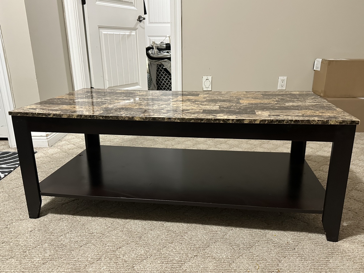 Marble Top Coffee Table - photo 3