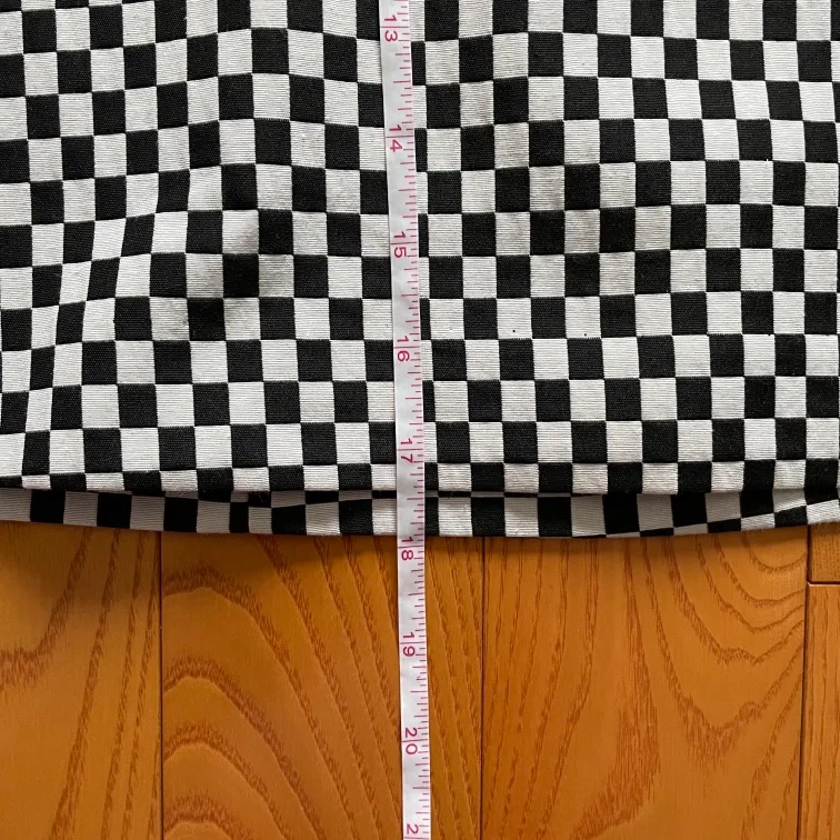 Ricki’s Black & White Checkered Skirt - Size 6 image indicator(8)