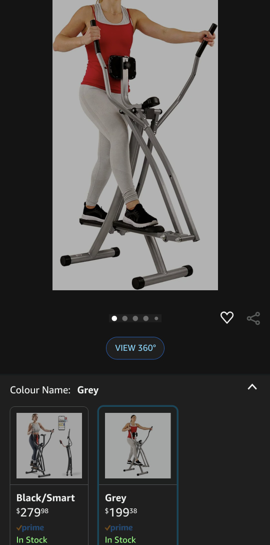 Sunny Health / Elliptical Exercise