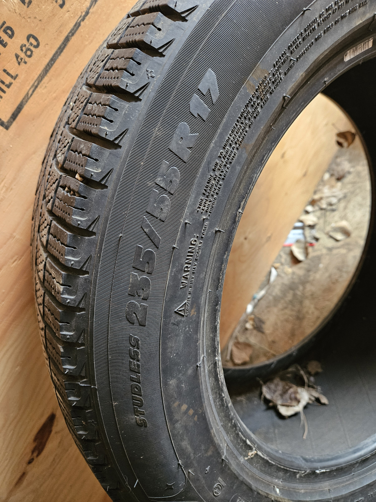 Set of 4 - 235/55R17 Green X-Ice Winter Tires - photo 5