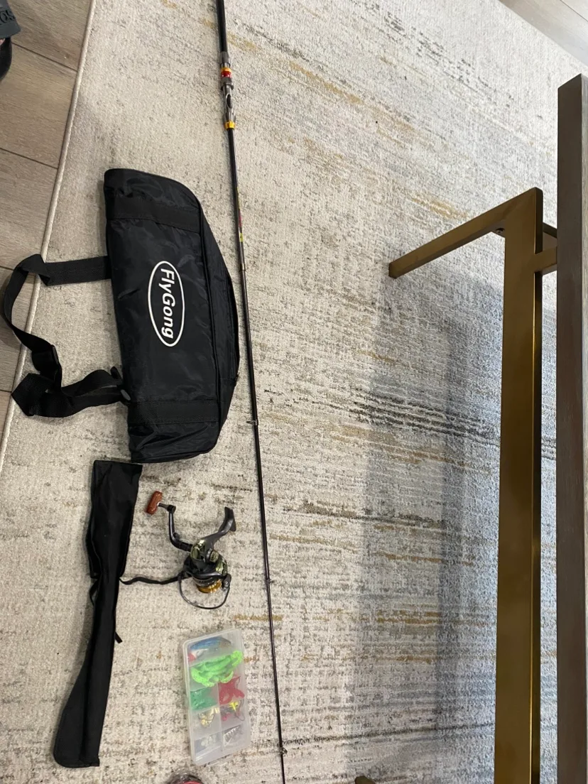 FlyGong Fishing Rod and Reel Combo Set image indicator(8)