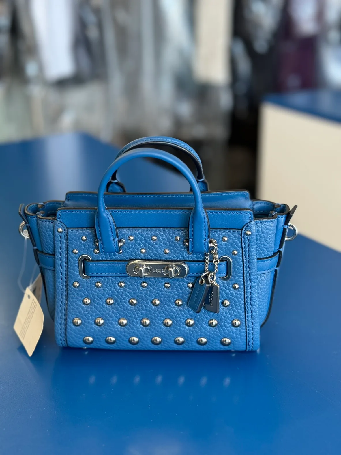 Coach Swagger 15 Studs Bag image indicator(4)