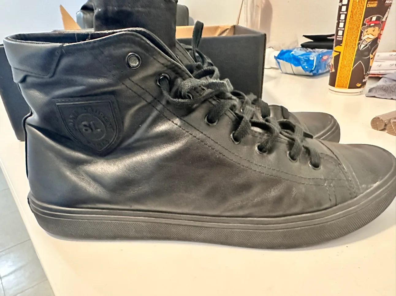 Saint Laurent High Top Sneakers image indicator(3)