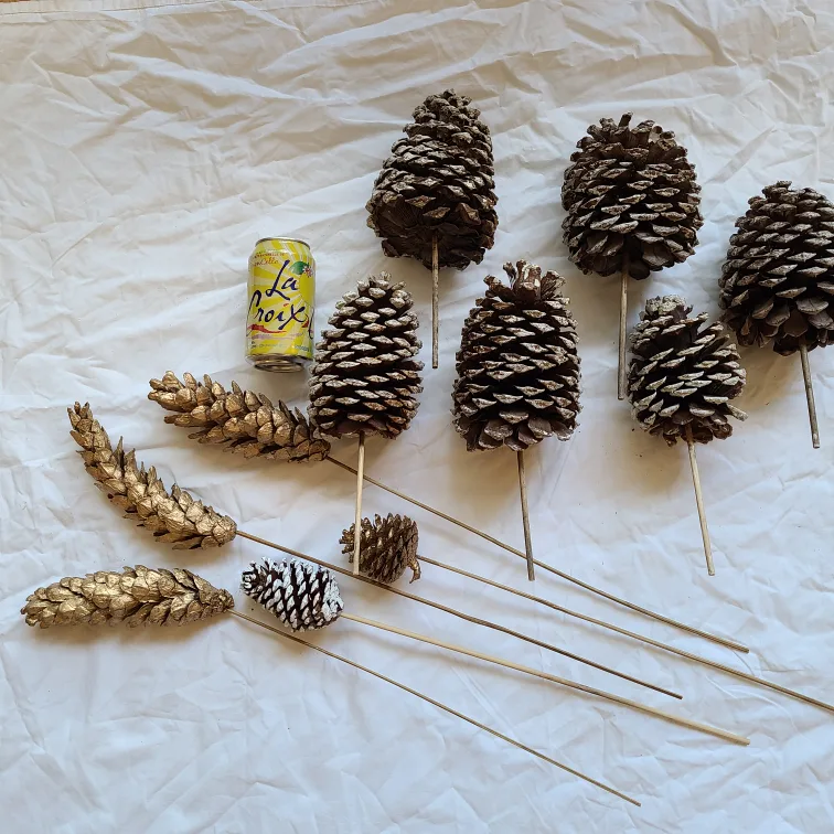 Pine Cone Decor for $5! thumbnail