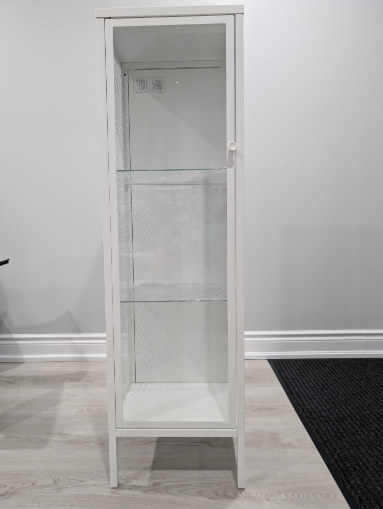 White Metal Cabinet