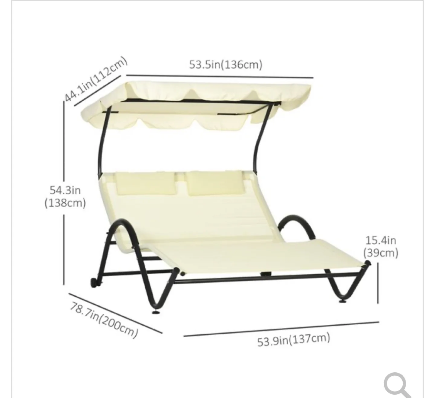 Patio outdoor bed #495 image indicator(3)