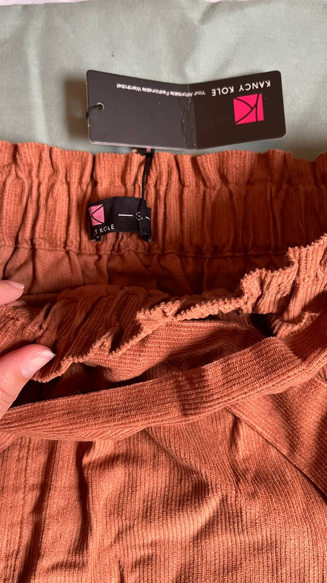 Kancy Kole Corduroy Skirt image indicator(4)