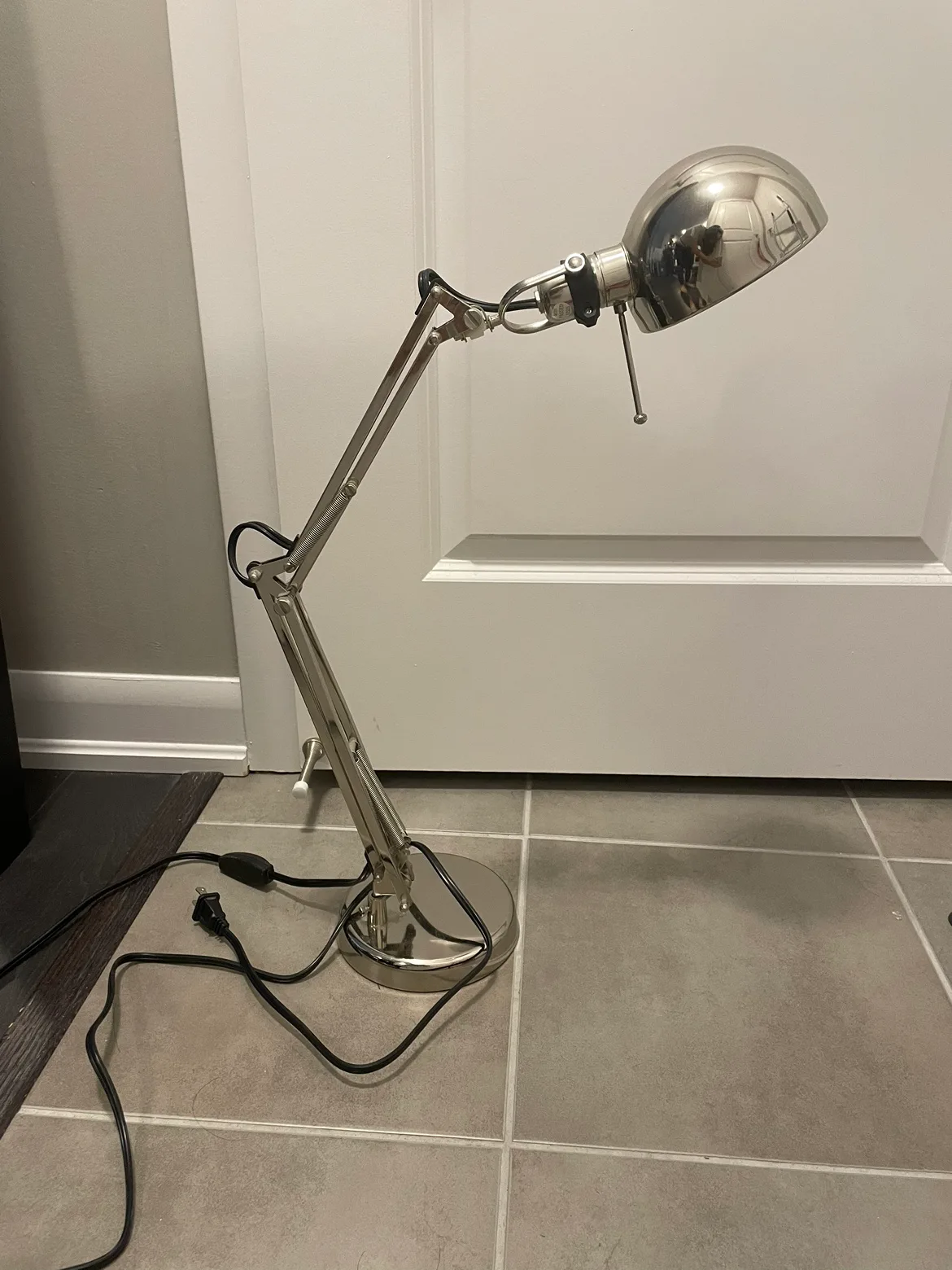 Chrome Desk Lamp