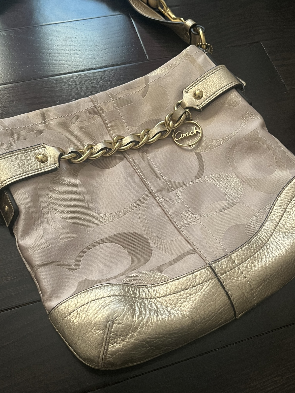 Coach Vintage monogram chain crossbody bag - photo 2