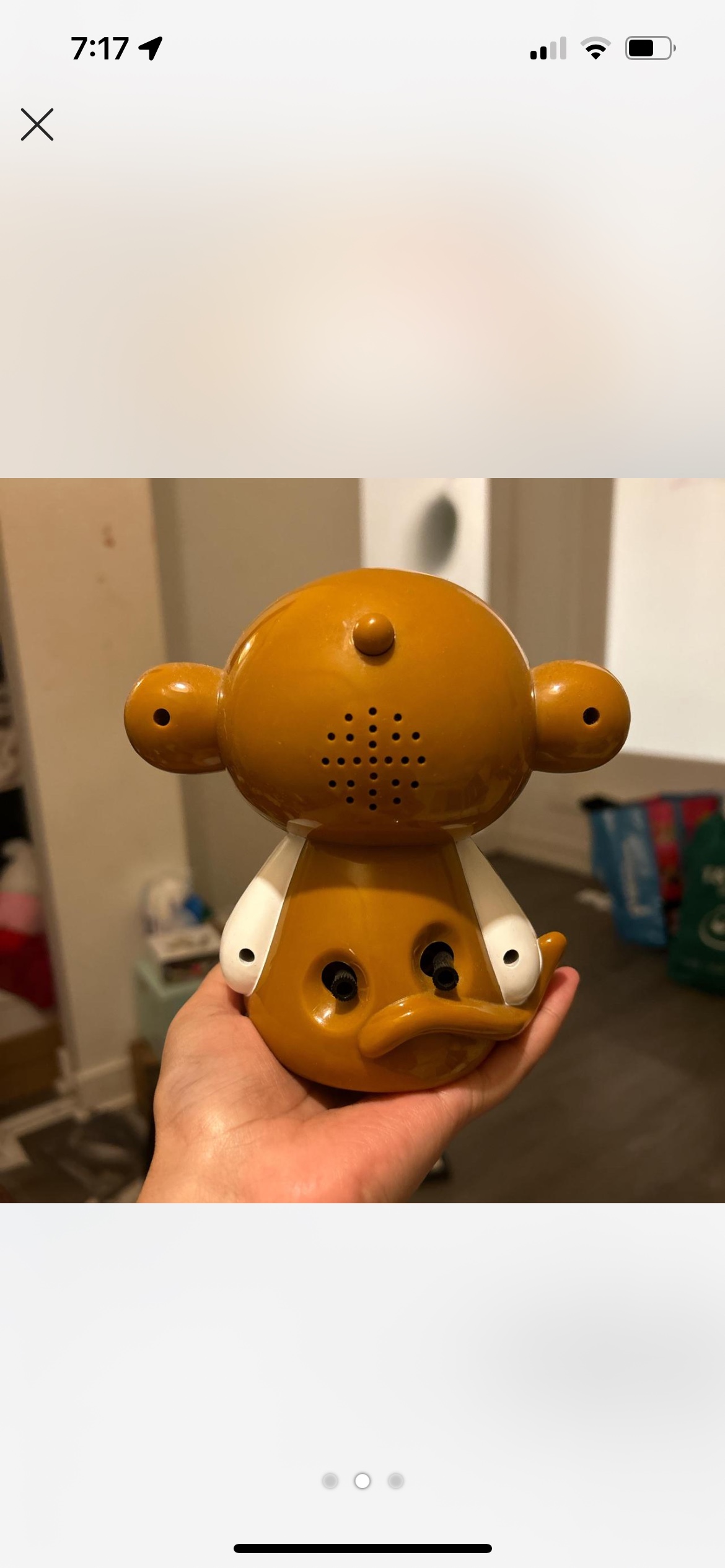 Hello Kitty Monkey Alarm Clock - photo 2
