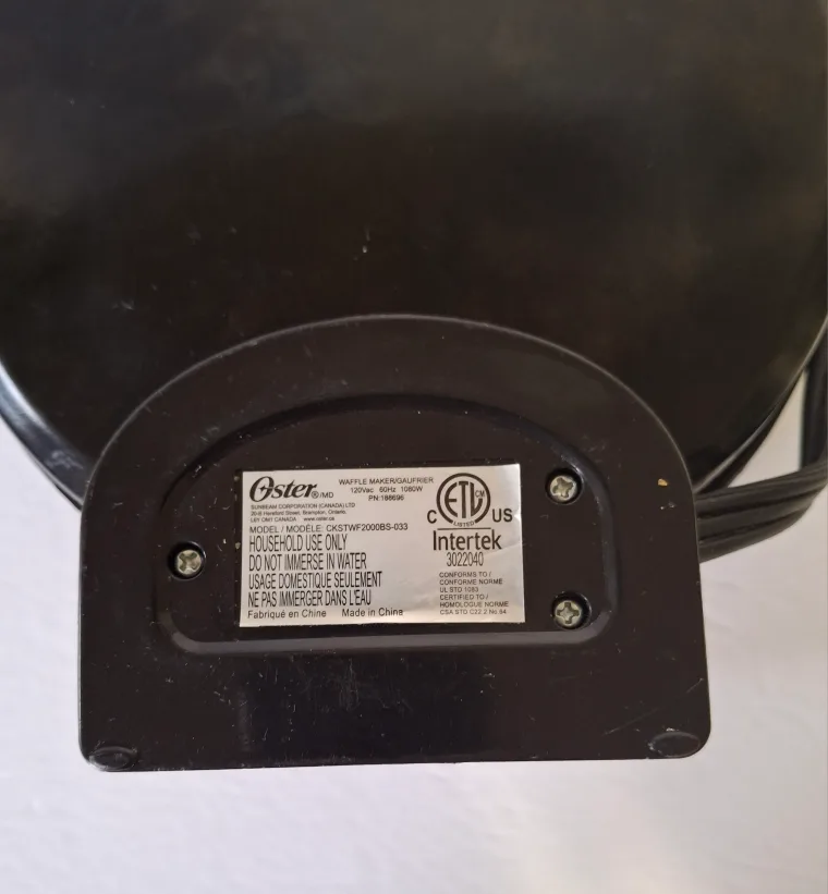 Oster CKSTWF2000 Belgian Waffle Maker image indicator(6)
