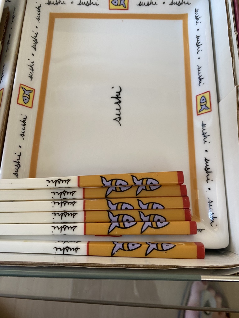 Sushi Serving Set with Chopsticks - photo 3