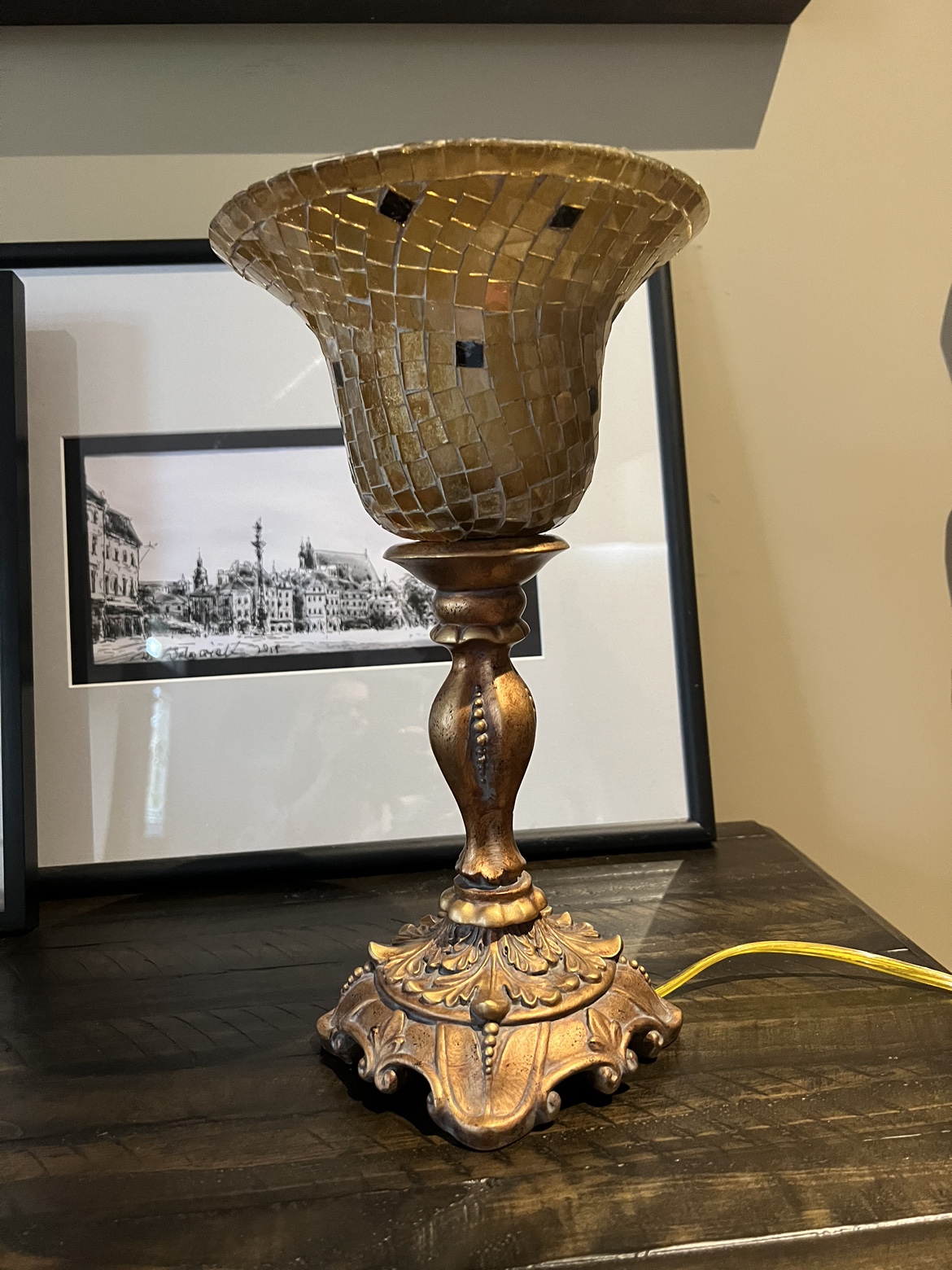 Hollywood Regency Style Table Lamp - photo 4