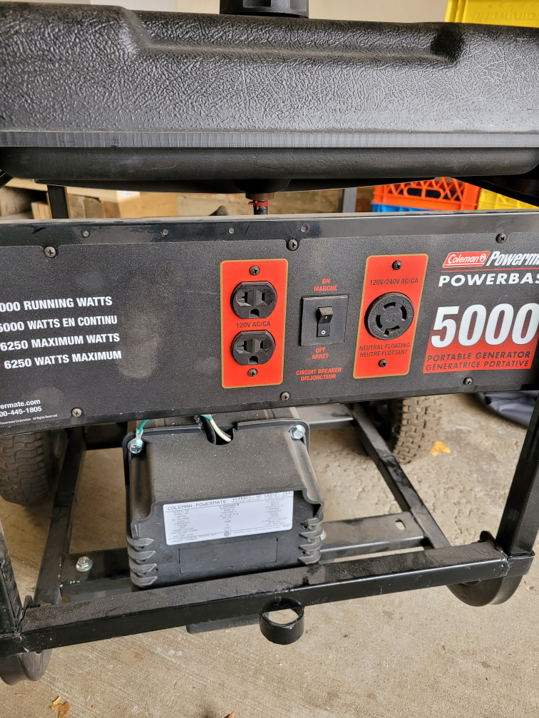 Coleman Powermate 5000 Watt Generator | Karrot