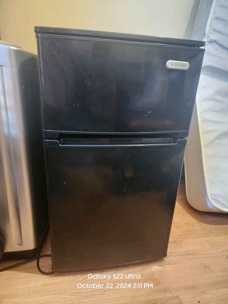 small fridge